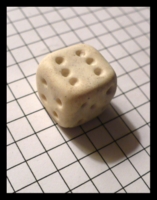 Dice : Dice - 6D - Handmade Clay Dice